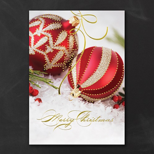 Office Christmas Cards Personalized